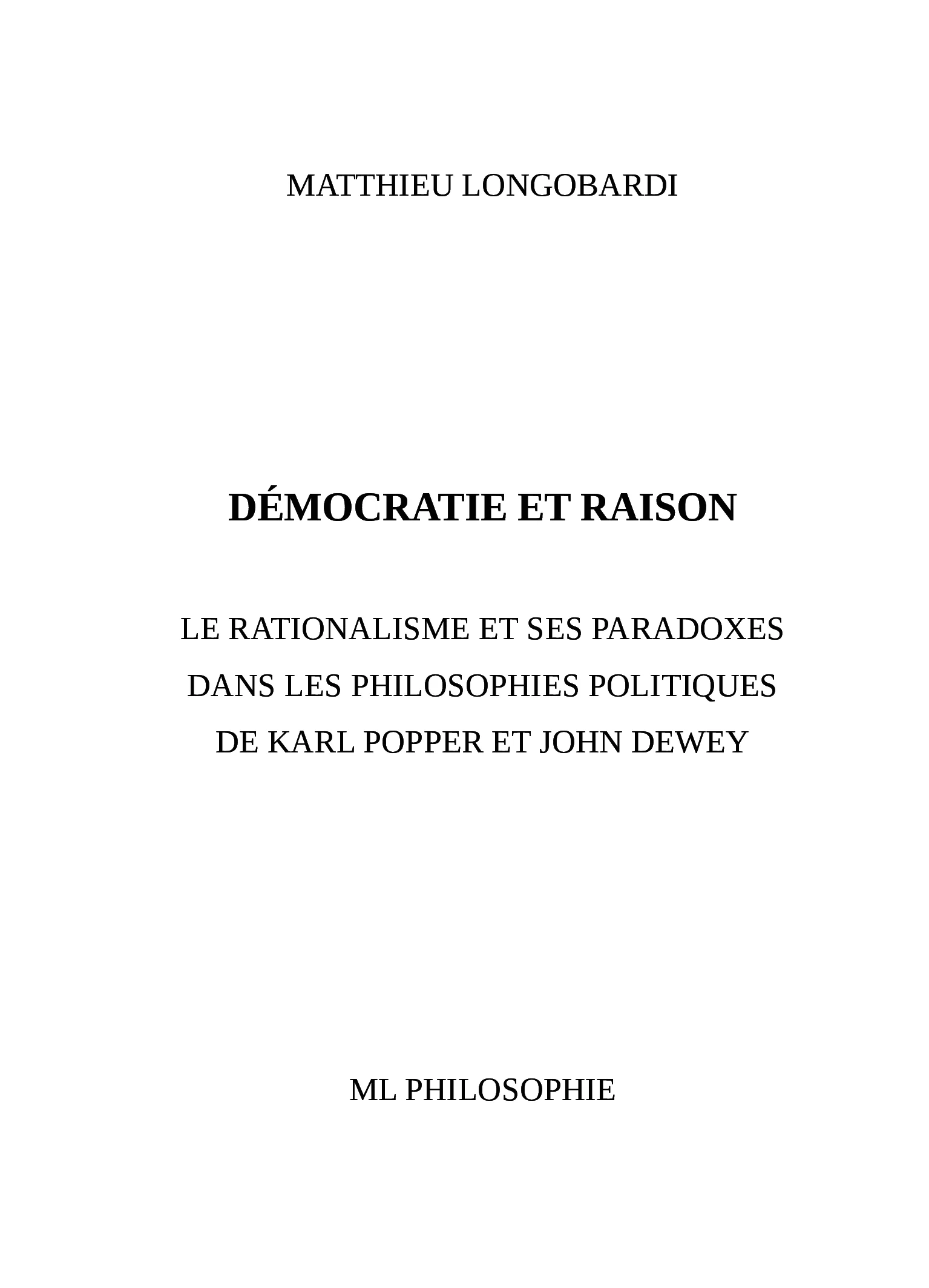 Démocratie et Raison. Le rationalisme et ses paradoxes... - Image 16