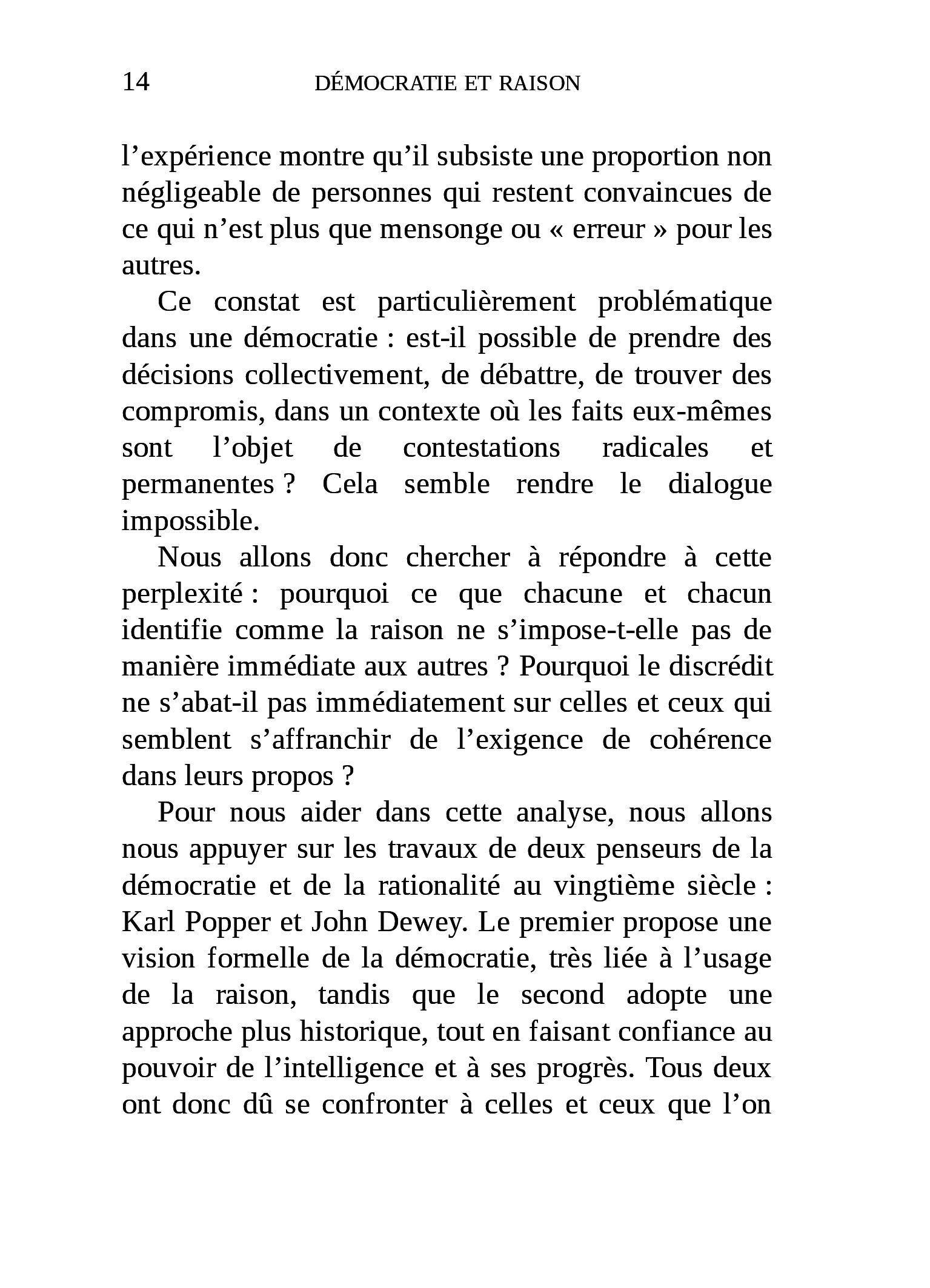 Démocratie et Raison. Le rationalisme et ses paradoxes... - Image 25