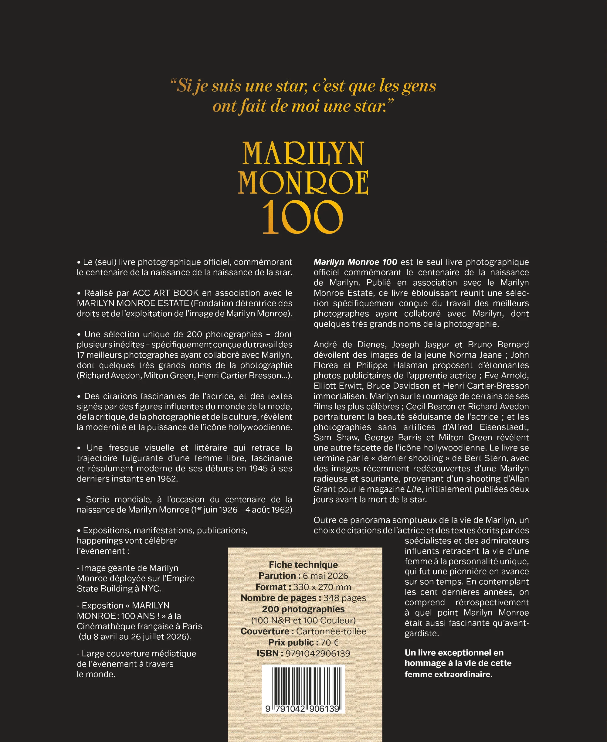 Marilyn Monroe : Le livre officiel du centenaire - Image 15