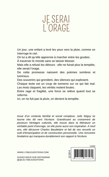 Je serai l'orage - Image 2