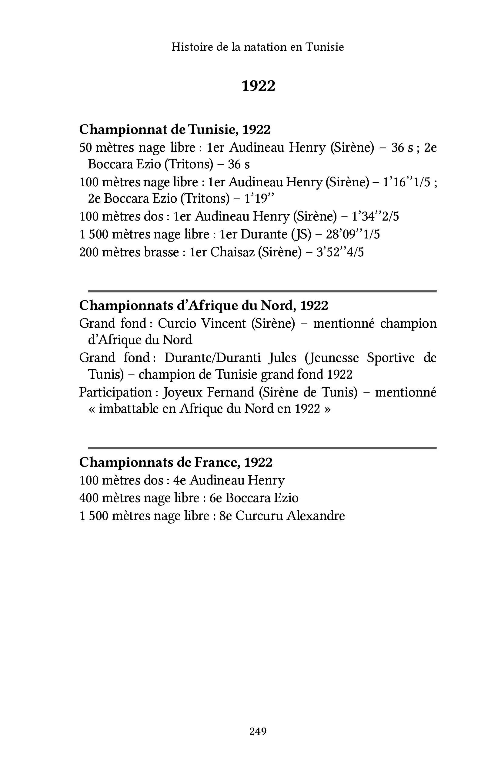Histoire de la natation en Tunisie - Image 13