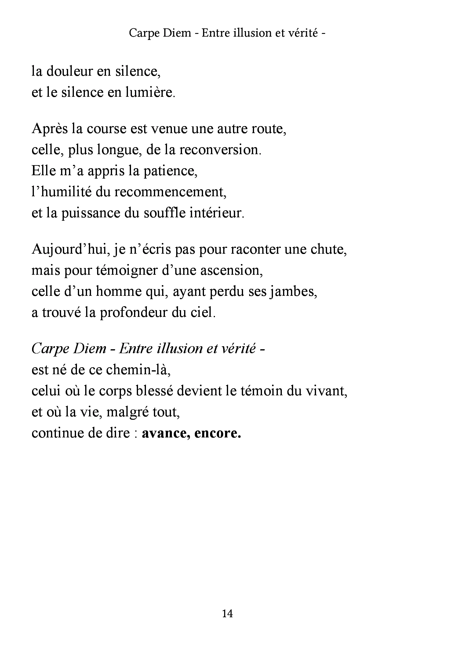 Carpe Diem - Entre illusion et vérité - - Image 14