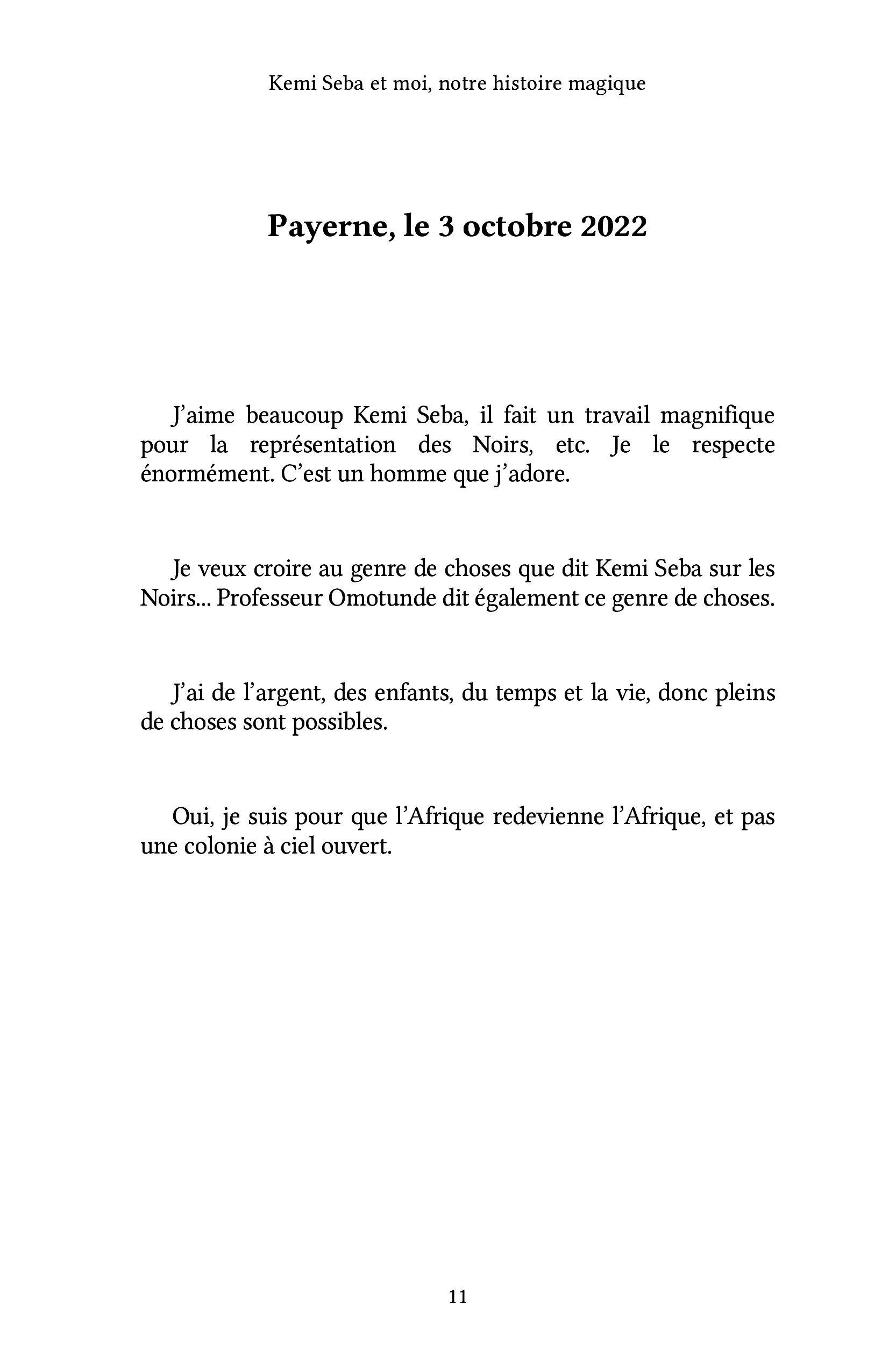 Kemi Seba et moi, notre histoire magique - Image 41