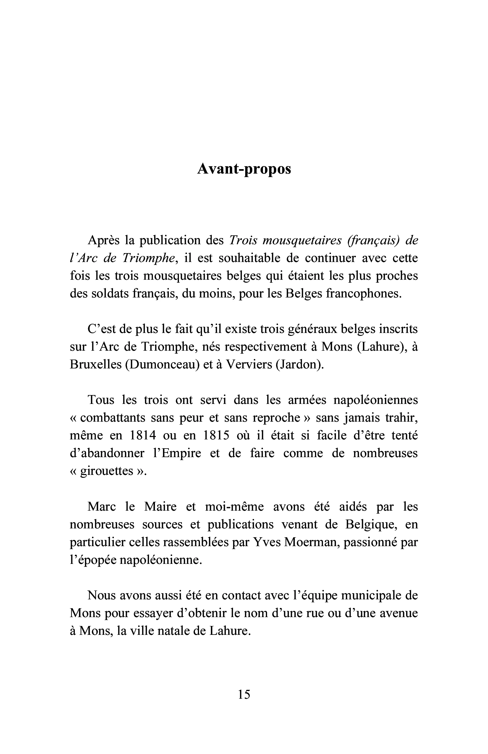 Les trois mousquetaires belges de l'Arc de Triomphe - Image 23