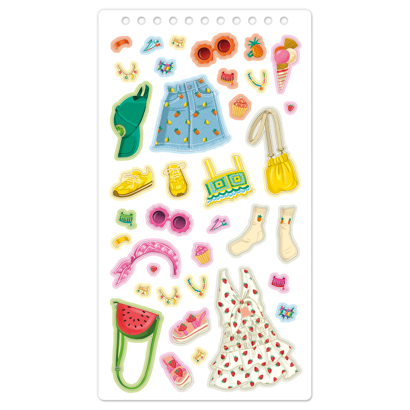 Carnet créatif Mode Academy Soleil (avec un bracelet) - Image 16