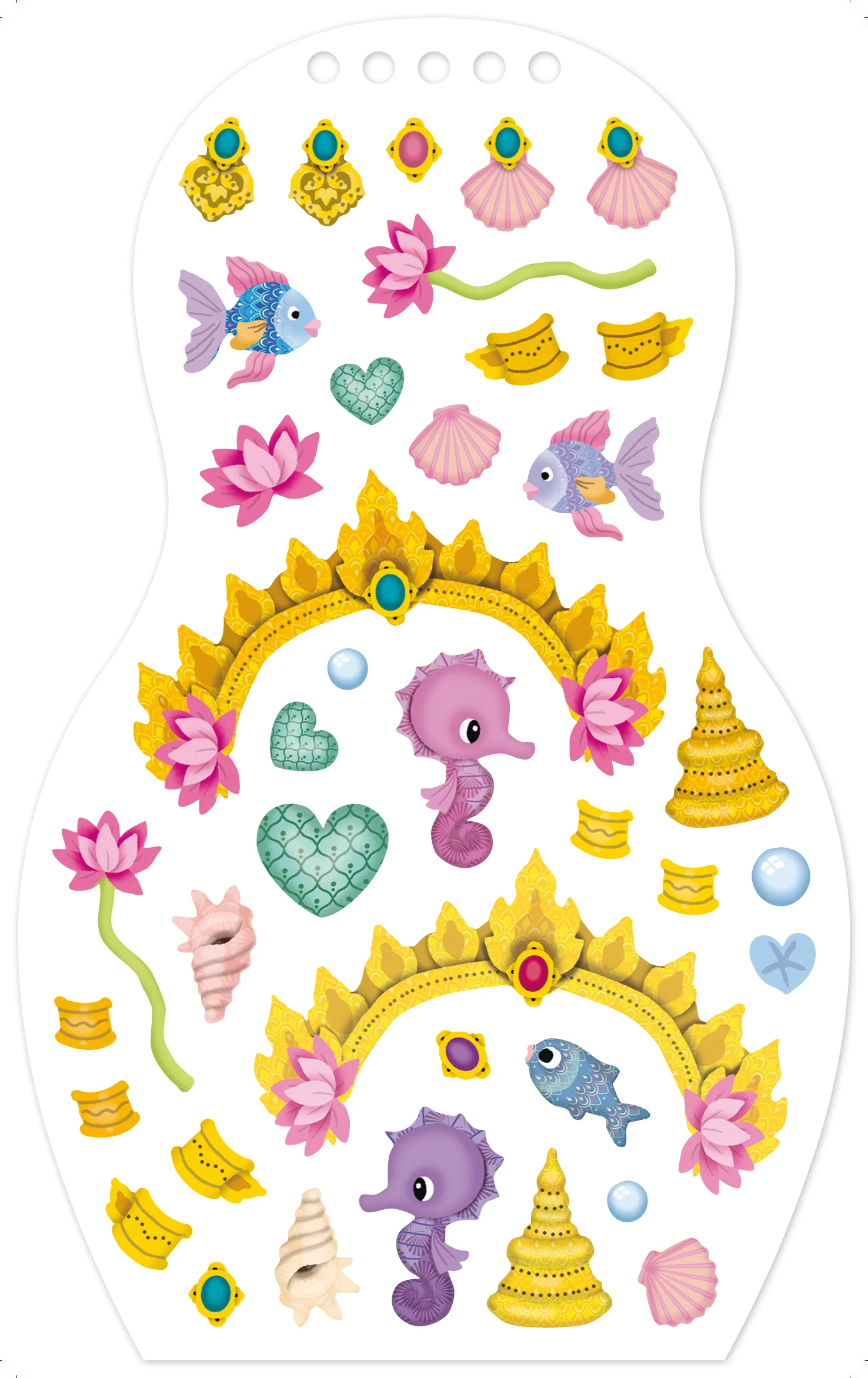 Minimiki - Carnet créatif - Sirènes du monde - Image 15