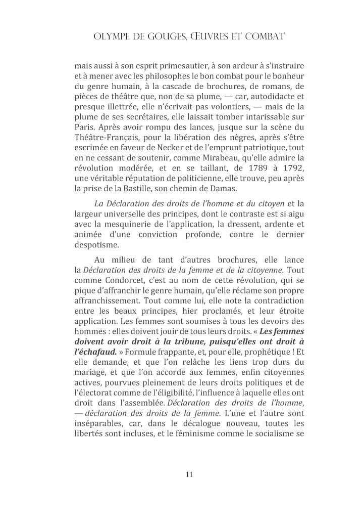 Olympe de Gouges : Oeuvres et combat - Image 21