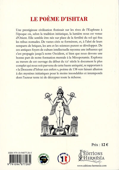 Le poème d'Ishtar - Mythe Babylonien interprété dans son ésotérisme - Image 2