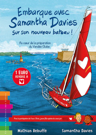 EMBARQUE AVEC SAMANTHA DAVIES SUR SON NOUVEAU BATEAU - AU COEUR DE LA PREPARATION DU VENDEE GLOBE - - Image 5