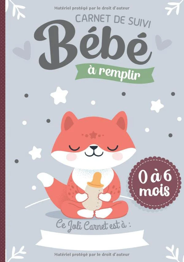 Carnet de Suivi Bébé à remplir 0 à 6 mois: Cahier tout en un pour un suivi quotidien de bébé de son allaitement, de son sommeil et de sa santé | cadeau idéal future maman - Image 4